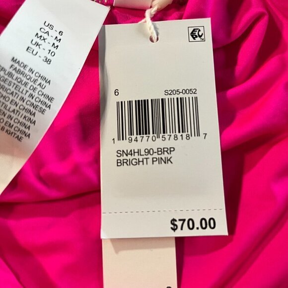 Sunshine 79 Women's Shirred Hipster Bikini Bottom, Size 6 - Picture 8 of 8